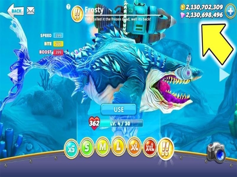 Hungry Shark World Hack Vô Hạn Tiền và Kim Cương