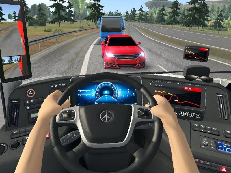 Tạo ra những tuyến đường trong Hack Bus Simulator Ultimate