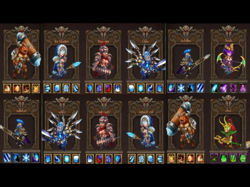 Epic Heroes War Hệ thống nhân vật đa dạng độc đáo