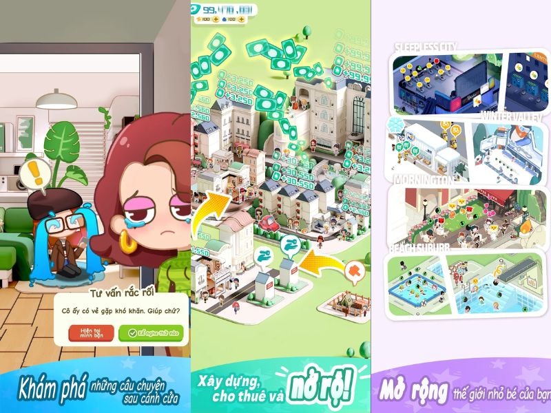 Rent Please Landlord Sim Mở rộng dãy phòng trọ, chào đón khách VIP cao cấp