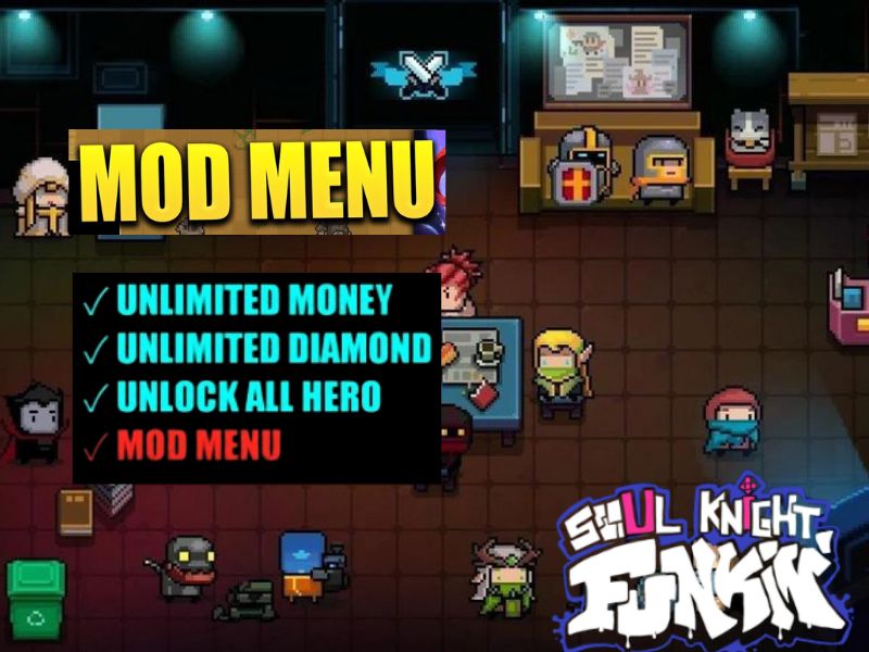 Soul Knight Mod APK Sở Hữu Tính Năng Hấp Dẫn